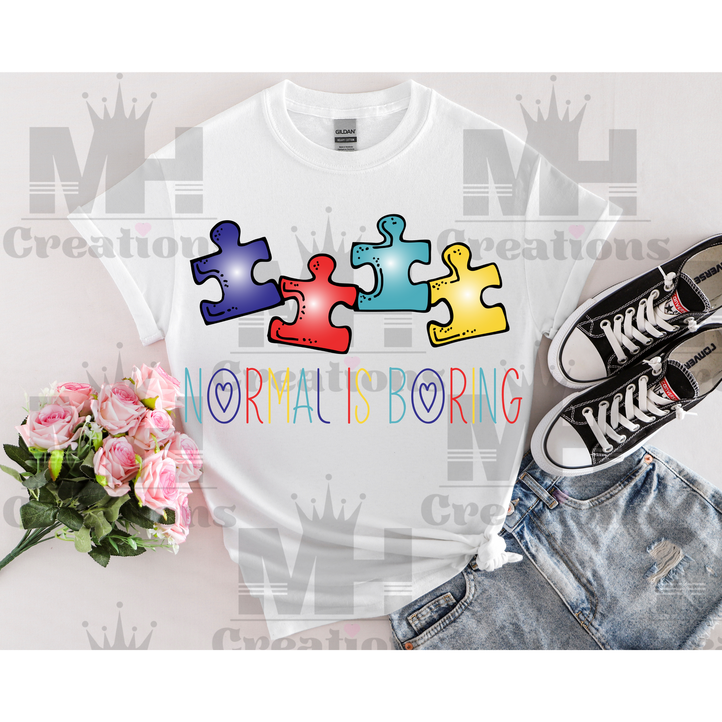 AUTISM T-SHIRT ONLY