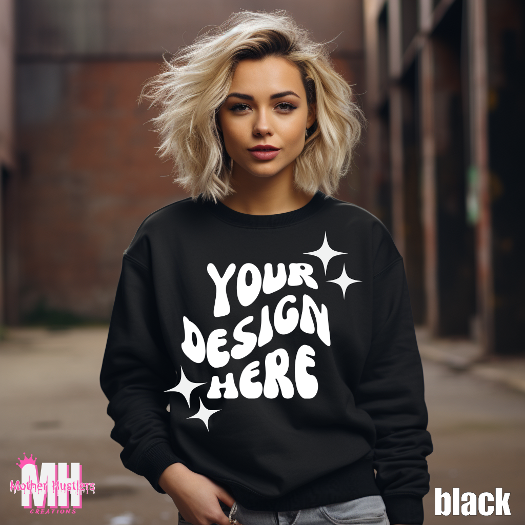 CUSTOM CREWNECK SWEATSHIRTS MADE TO ORDER